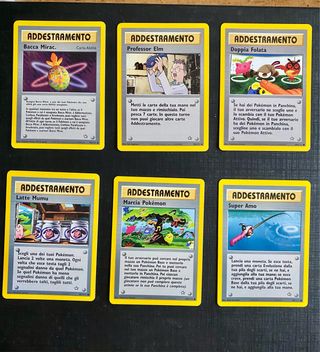 Set 6 carte Addestramento Neo Genesis
