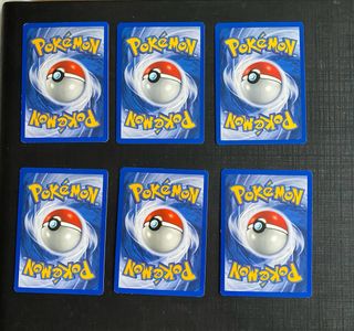 Set 6 carte Addestramento Neo Genesis