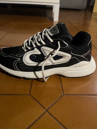 Zapatillas Dior B30 Negro/Blanco