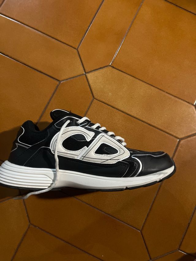 Zapatillas Dior B30 Negro/Blanco