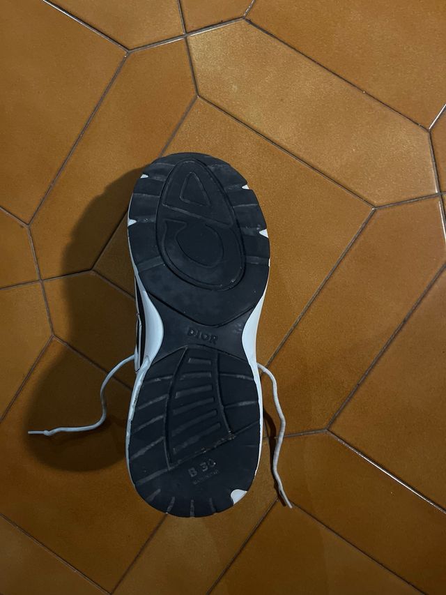Zapatillas Dior B30 Negro/Blanco