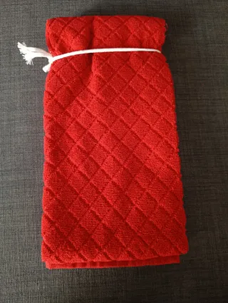 Set Asciugamani Natale IRGE 1+1 in spugna