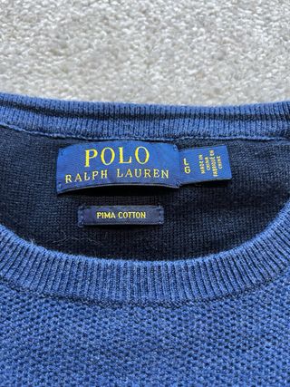 Jersey Polo Ralph Lauren Azul Marino