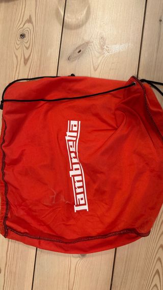 Casco Lambretta Naranja Original