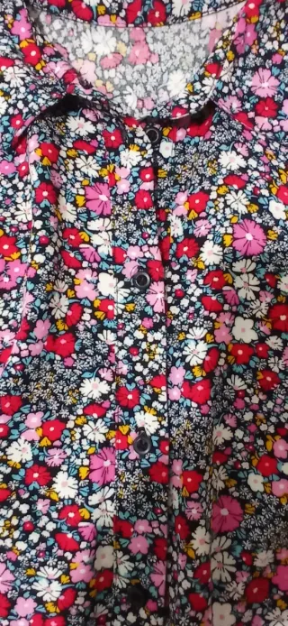 Vestido estampado floral