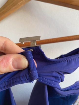 Bikini DAVID azul y multicolor