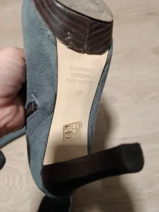 Botas Pedro Miralles Piel Gris Talla 39