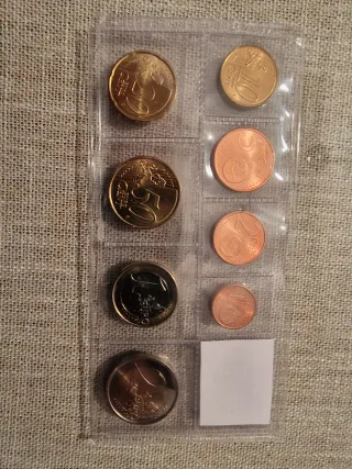 Set Monedas Euro España 2010-2012 Sin Circular