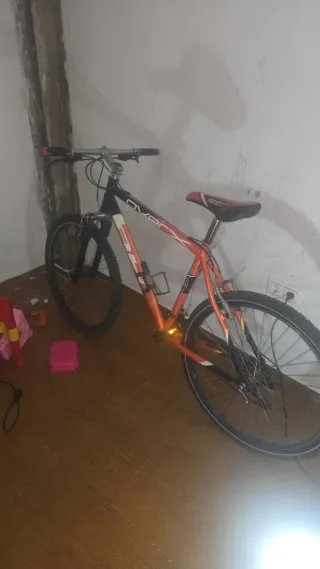 Bicicleta de Montaña Naranja