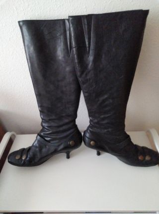 Botas altas Muxart negras