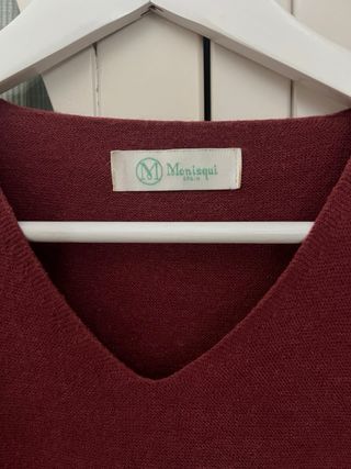 Jersey Monisqui cuello pico talla única