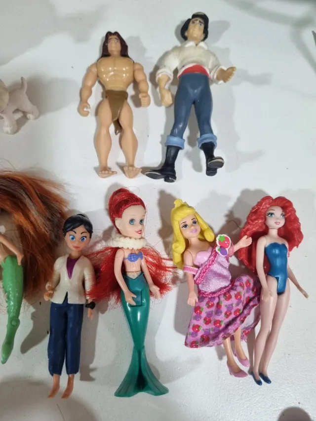 Lote de Muñecas Casa de muñecas