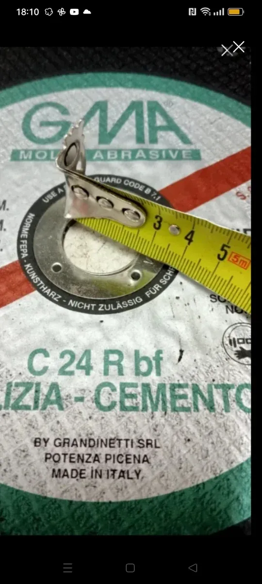 2 discos abrasivos 350mm