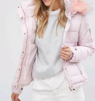 URGE!!Abrigo rosa Pimkie