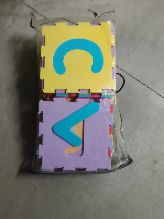 Alfombra Foam Letras y Números