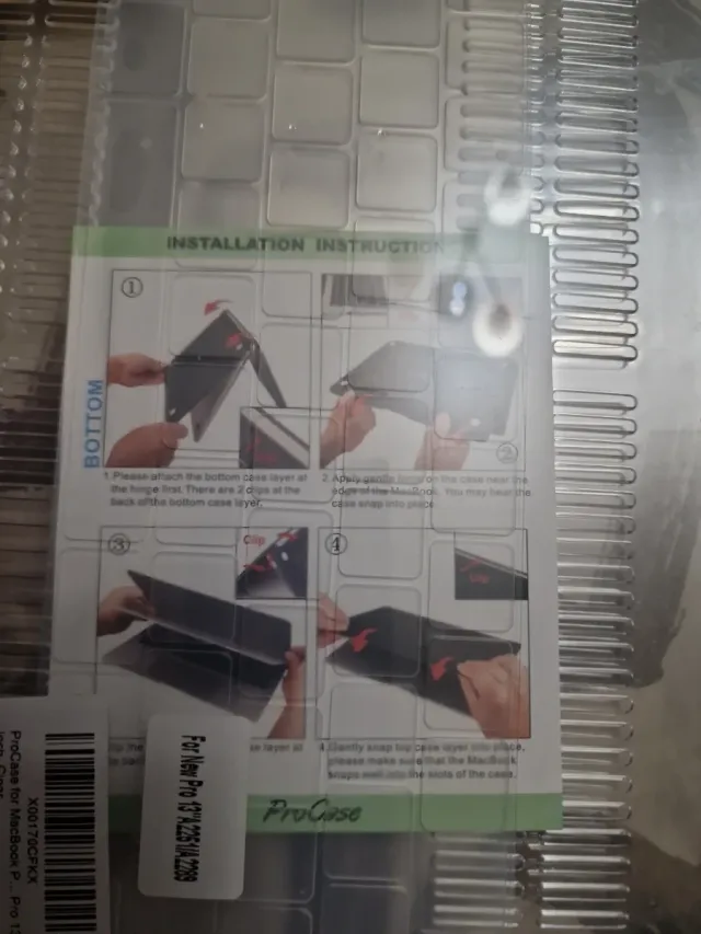 Carcasa MacBook Pro 13.3 Transparente