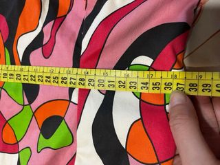 Traje Flamenca Diseño Étnico Multicolor