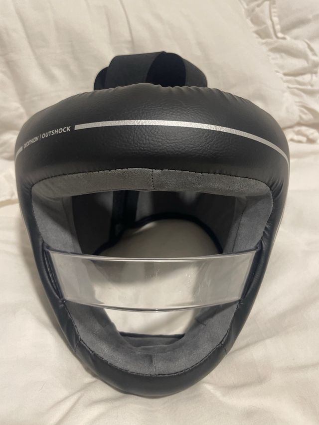 Casco Boxeo Artes Marciales con Protector Facial