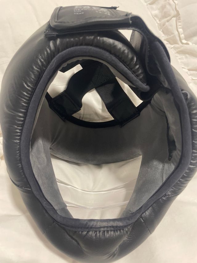 Casco Boxeo Artes Marciales con Protector Facial