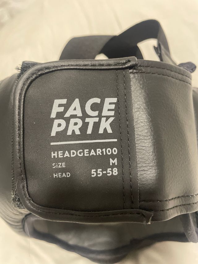 Casco Boxeo Artes Marciales con Protector Facial