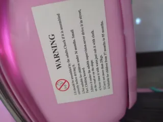 Moto Eléctrica Infantil Rosa