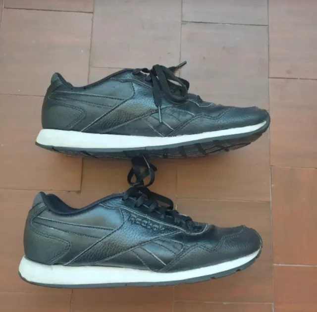 Reebok Clásicas Negras de cuero