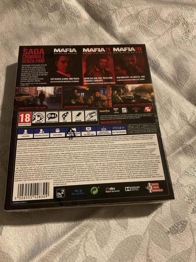 Mafia Trilogy PS4