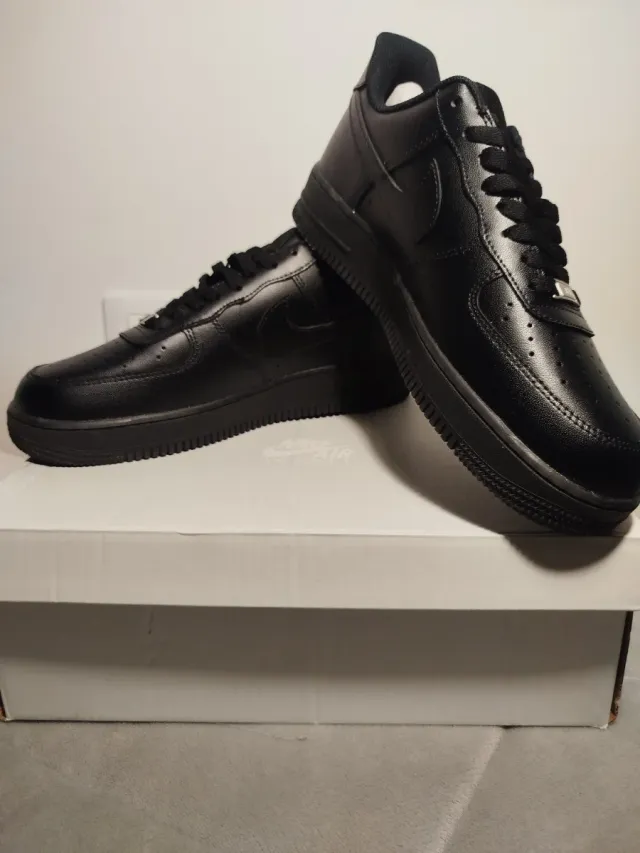 Nike Air Force 1 Low Scarpe Uomo Nere