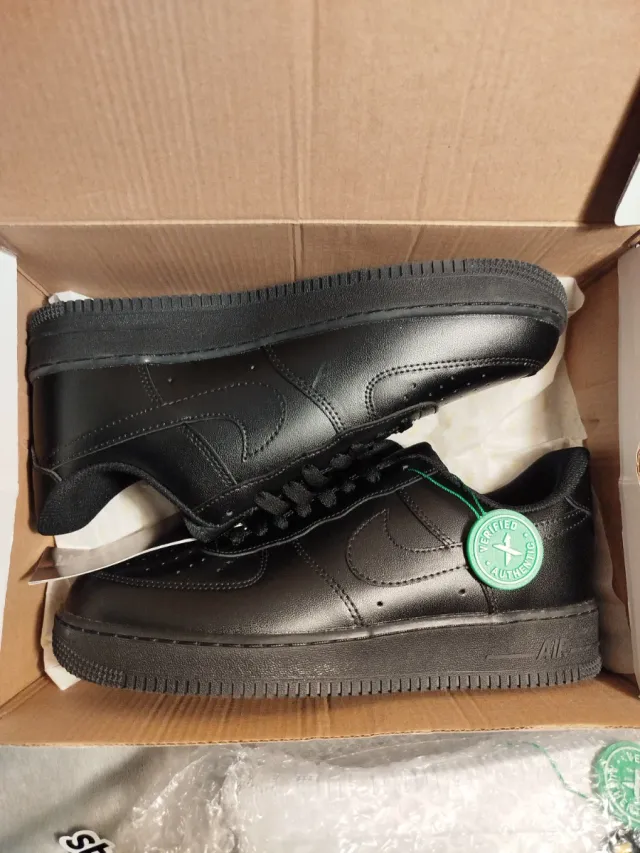 Nike Air Force 1 Low Scarpe Uomo Nere