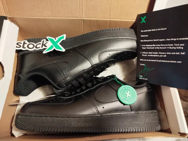 Nike Air Force 1 Low Scarpe Uomo Nere