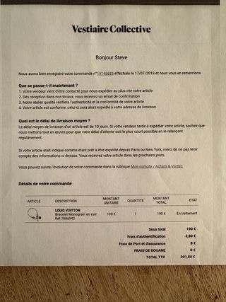 Pulsera Louis Vuitton Monogram con candado y llave