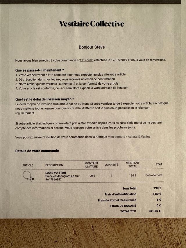 Pulsera Louis Vuitton Monogram con candado y llave