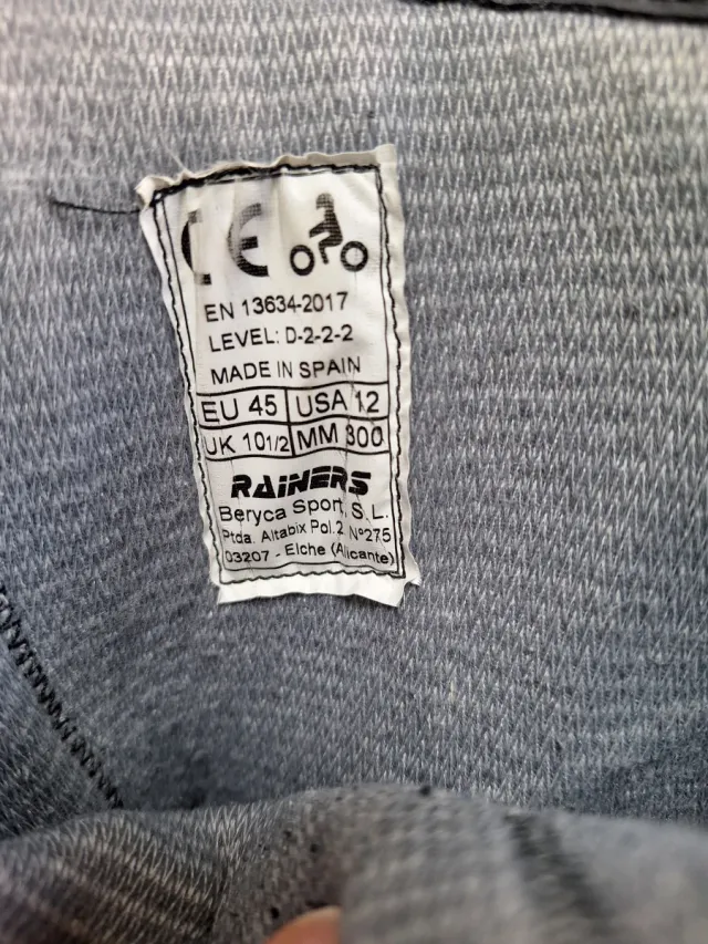 Botas de Moto Impermeables Negras