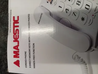 Telefono Majestic Billy 201 Bianco