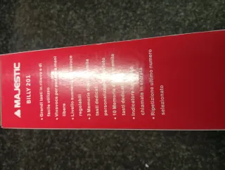 Telefono Majestic Billy 201 Bianco