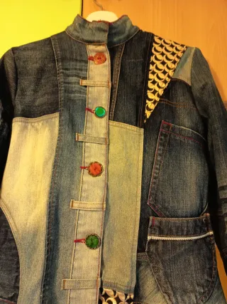 Cazadora vaquera Desigual mujer