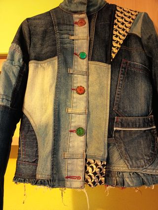 Cazadora vaquera Desigual mujer