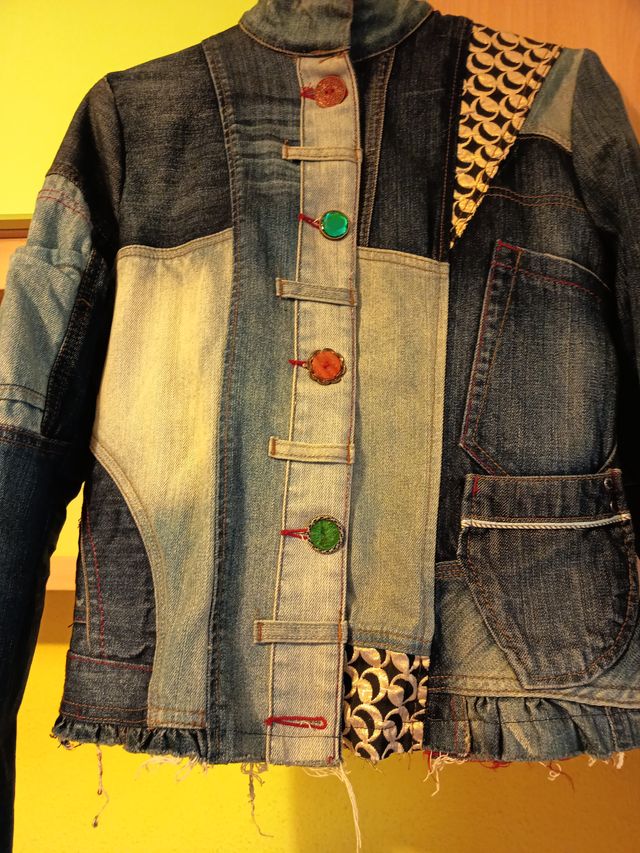 Cazadora vaquera Desigual mujer