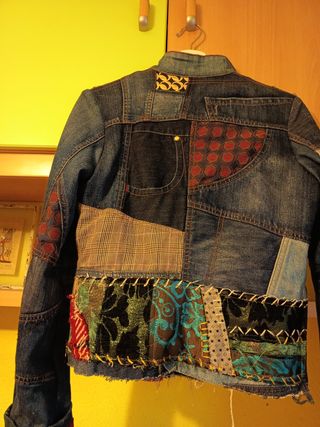 Cazadora vaquera Desigual mujer