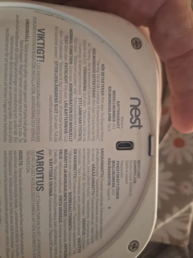 2 ubidades Nest Protect Humo y CO