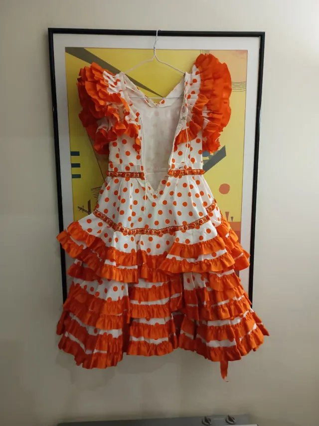 Traje Flamenca Niña 4-6 Años