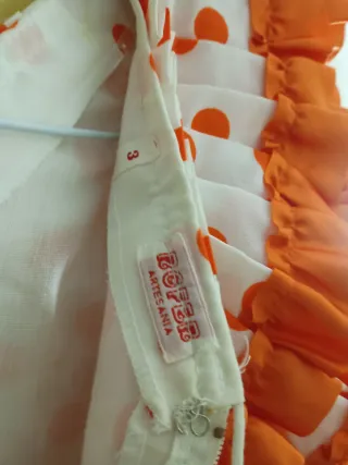 Traje Flamenca Niña 4-6 Años