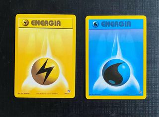 Set 5 Carte Pokémon Energia - 1 Rara