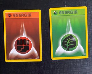 Set 5 Carte Pokémon Energia - 1 Rara