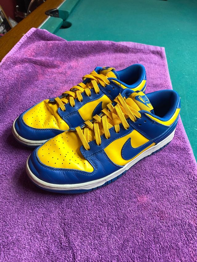 Nike Dunk Low Azul Amarillo Talla 43