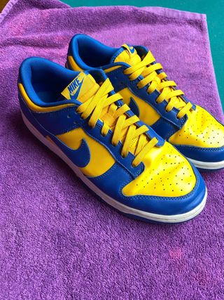 Nike Dunk Low Azul Amarillo Talla 43