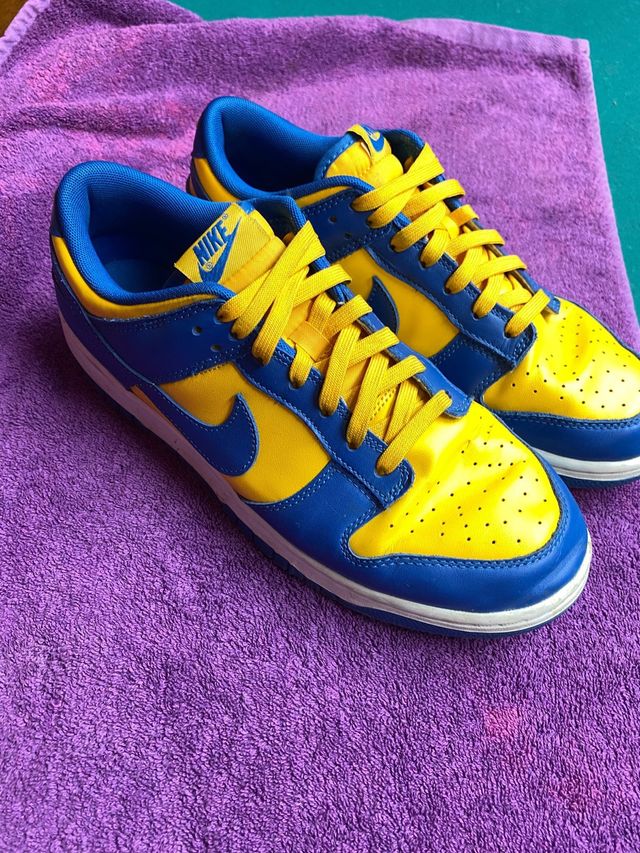 Nike Dunk Low Azul Amarillo Talla 43
