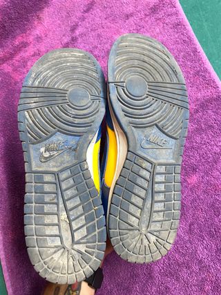 Nike Dunk Low Azul Amarillo Talla 43