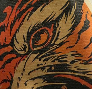 Poster tela limited edition tigre