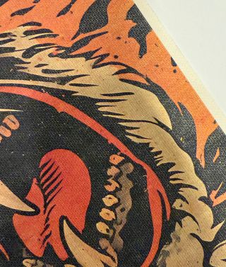 Poster tela limited edition tigre